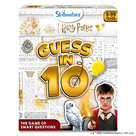 Skillmatics Card Game - Guess in 10 Harry Potter, Perfect for Boys, Girls, Kids, Families, Teens & Adults, Play with Wizards, Magic, Ron, Hermione, Dumbledore, Snape, Gifts