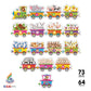 Ratna's Number Express Educational Giant Floor Train Puzzle for Kids 2+ years