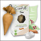 Mangalam CamPure Camphor Cone - Sandalwood [Room, Car and Air Freshener & Mosquito Repellent]