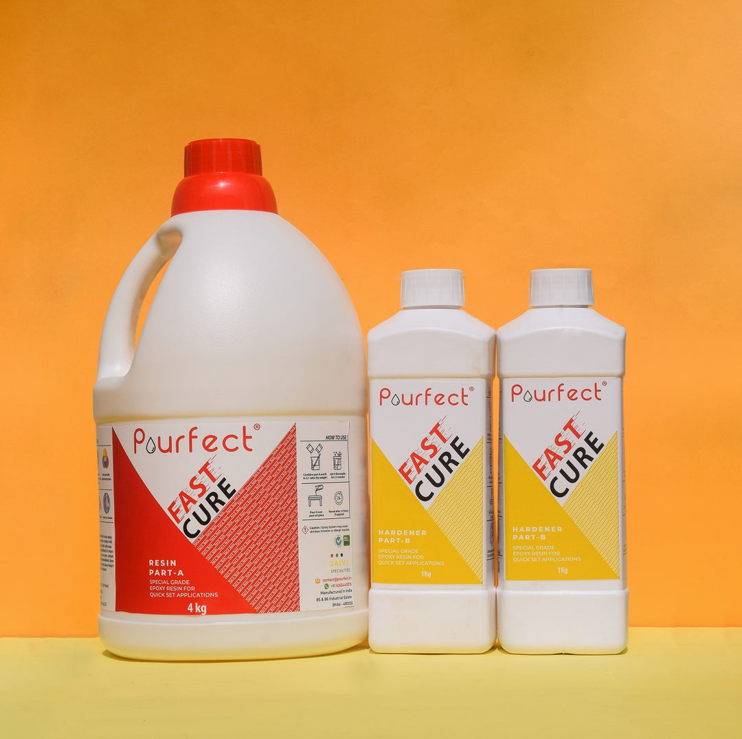 Pourfect Fast Cure Resin Kit - 6kg 2:1