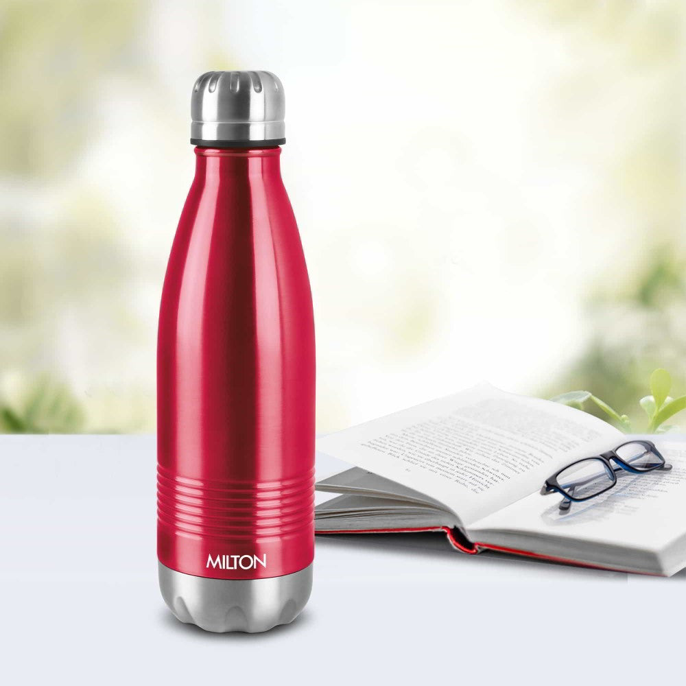 Milton 500 Thermosteel 24 Hours Hot and Cold Water Bottle, 500 ml