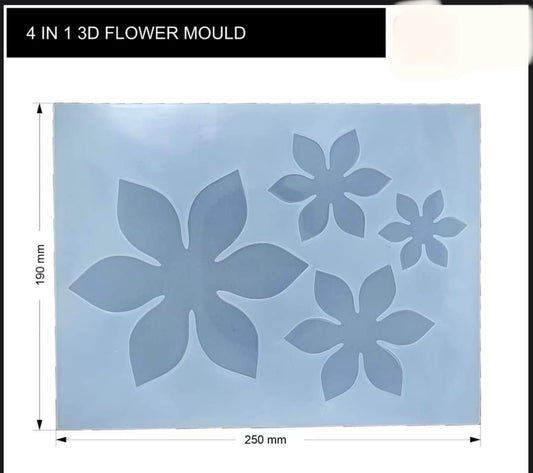 Silicone Mould 3D Flower