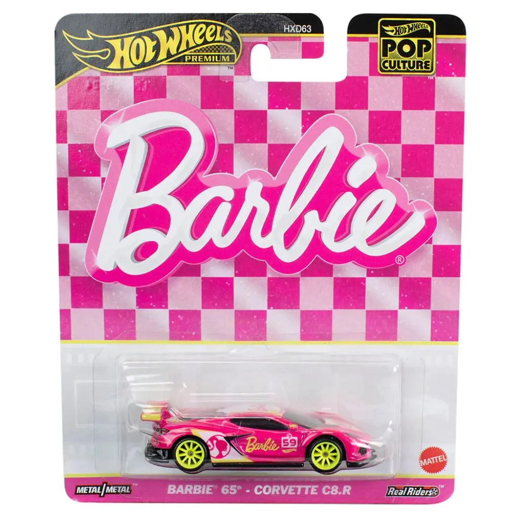 Hot Wheels Pop Culture 2024 E Case (Set of 5) - Barbie, Batman, TMNT, Forza