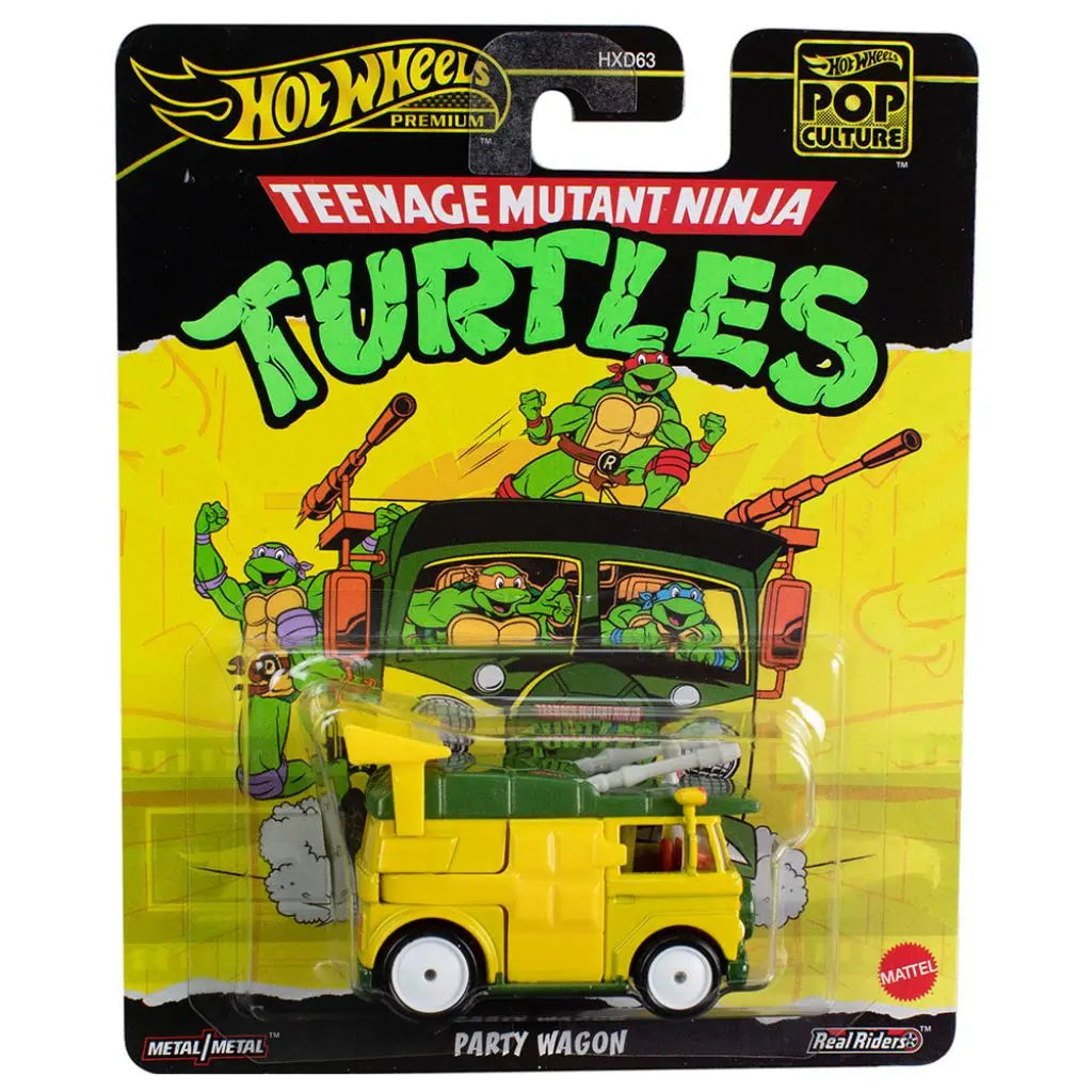 Hot Wheels Pop Culture 2024 E Case (Set of 5) - Barbie, Batman, TMNT, Forza