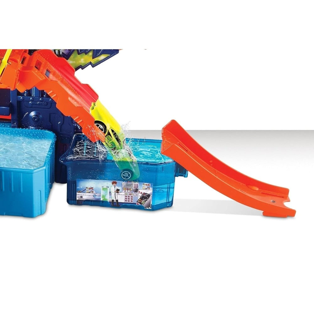 Hot Wheels Color Shifters Color Splash Science Lab Playset