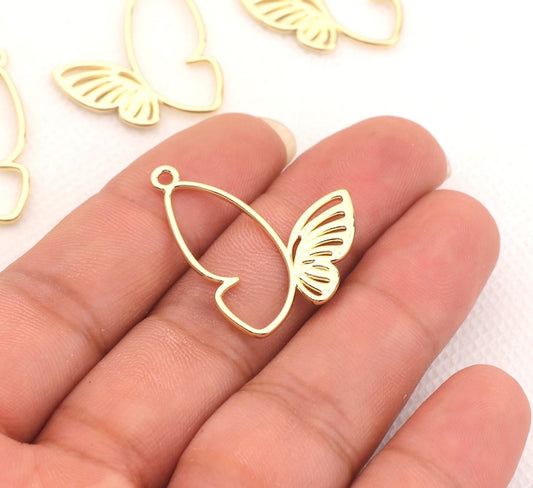 Butterfly Pendant 10 PC's