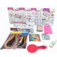 Jags 3D Quilling Fun And Fare Kit Quilling Strips Needle Dome Shiner Keychain Pins Glue And More