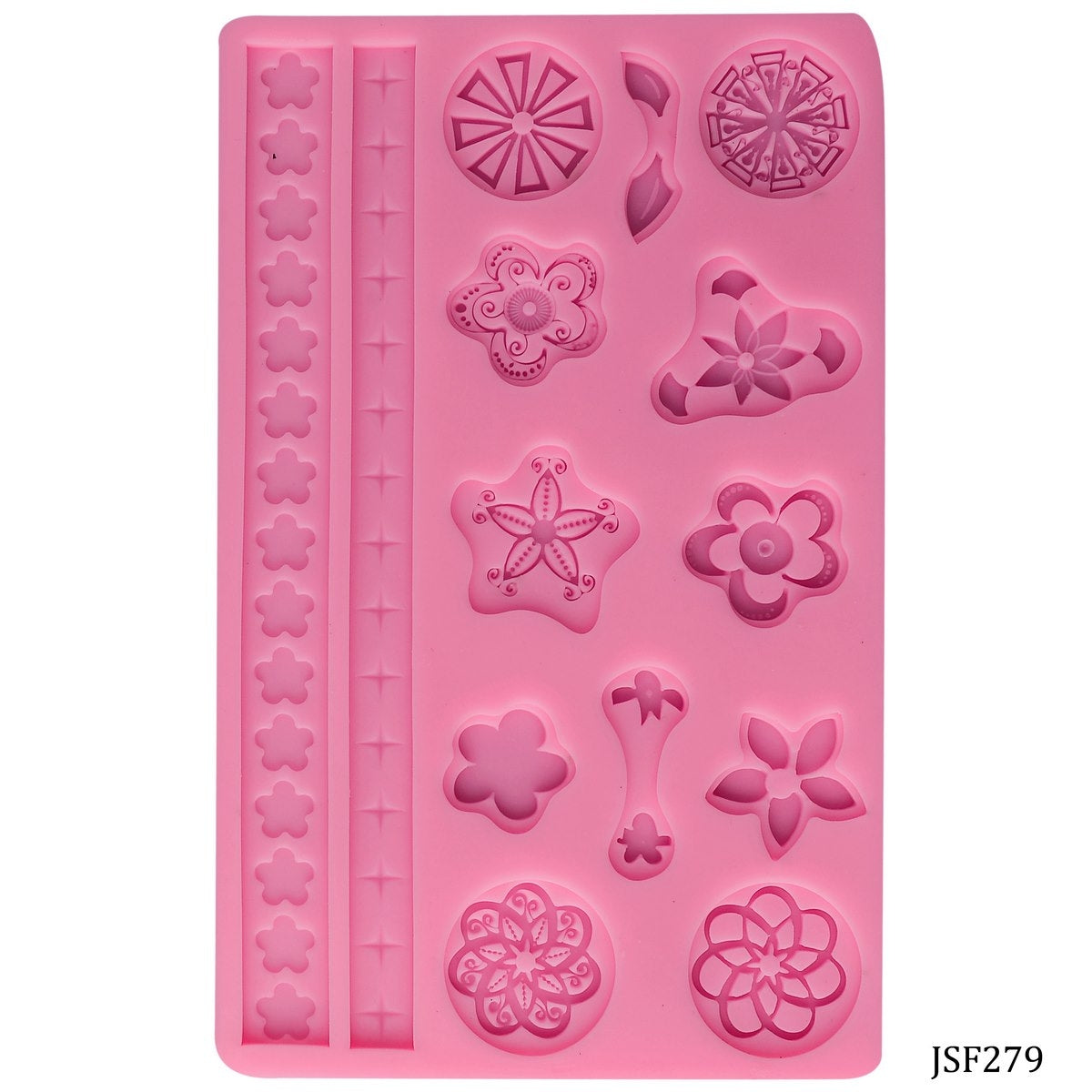 Silicone Mould Flower Pattern & Lace