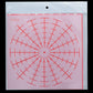 Number Placement Stencil Sheet 8 Inch