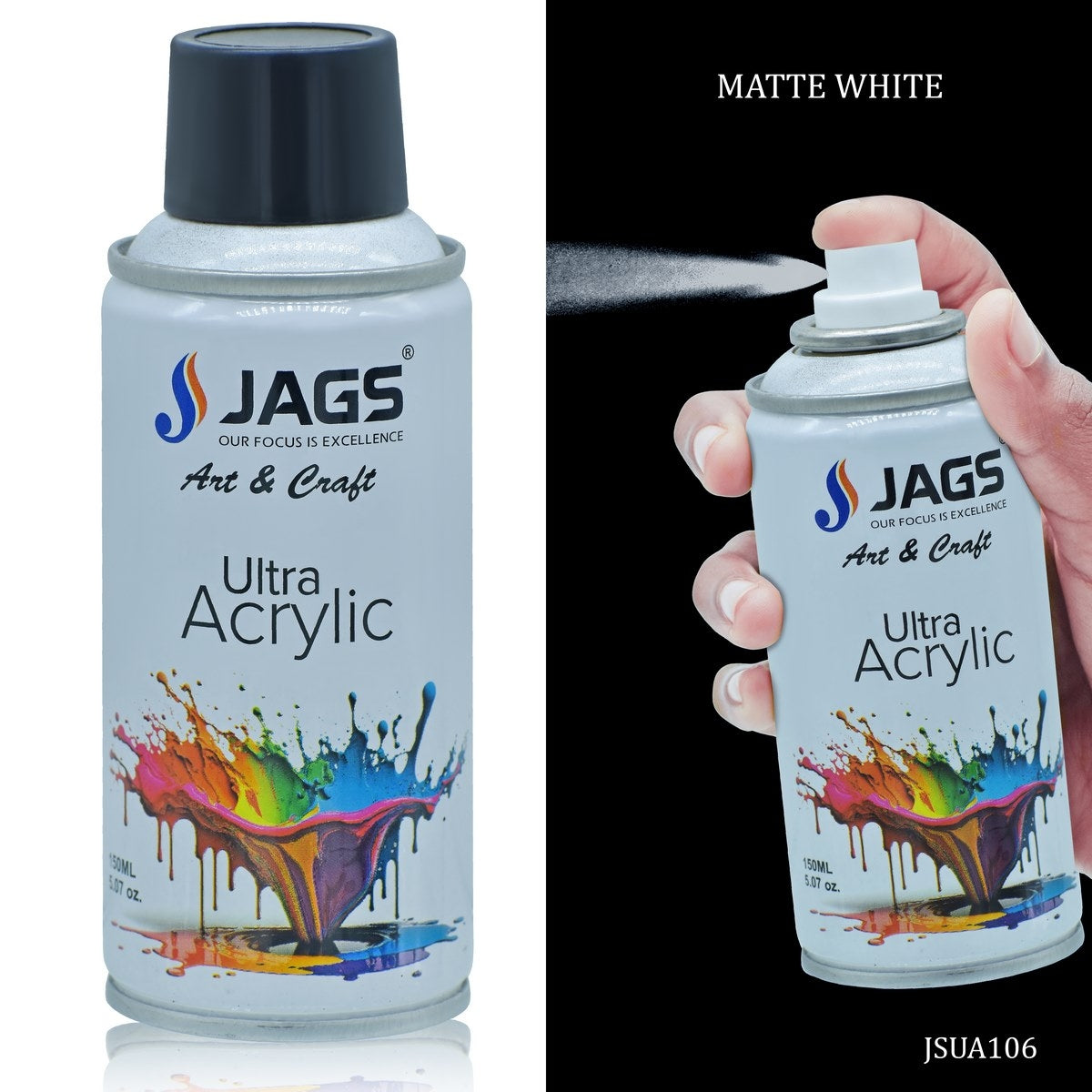 Jags Ultra Acrylic Spray Paint - 150ML