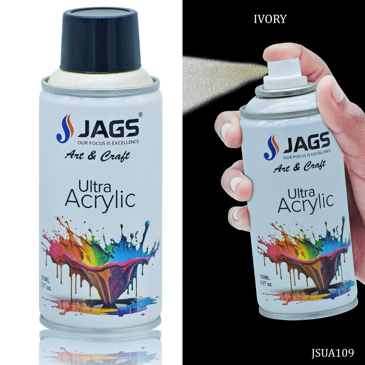 Jags Ultra Acrylic Spray Paint - 150ML