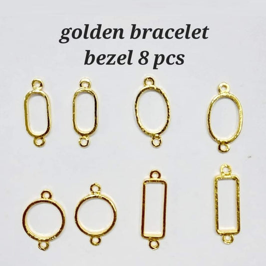 Bracelet / Rakhi Bezels - 8 PC's