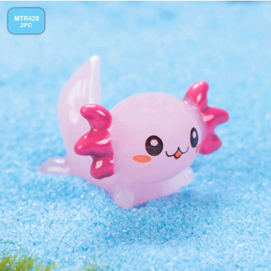 Miniature Model Cartoon Fish 2 PC's