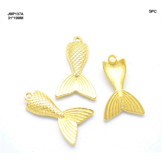 Fish tail Pendant 5 Pc's