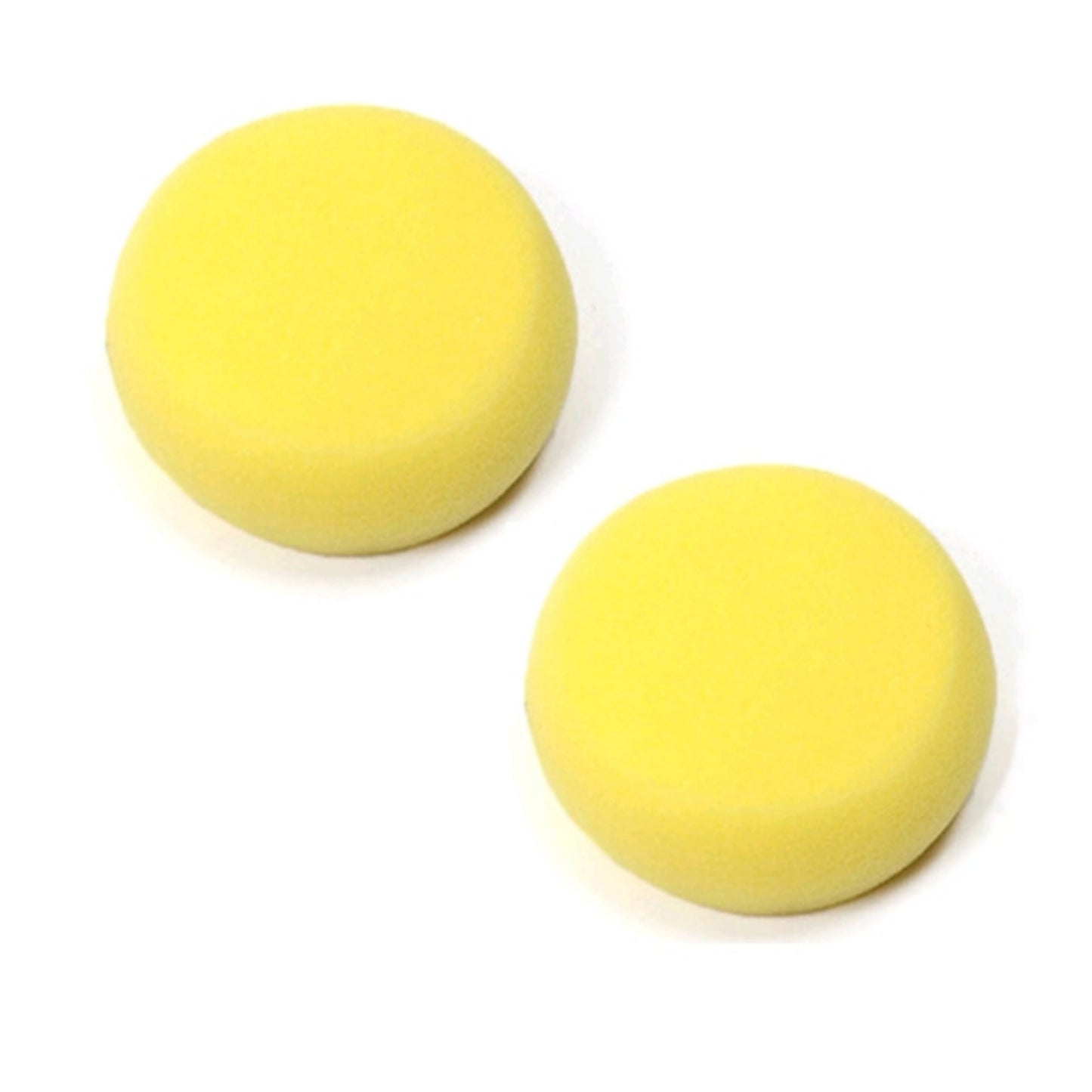 Yellow Round Sponge 2 Pc's