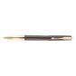 Parker Aster Matte Brown Gold Trim Roller Ball Pen