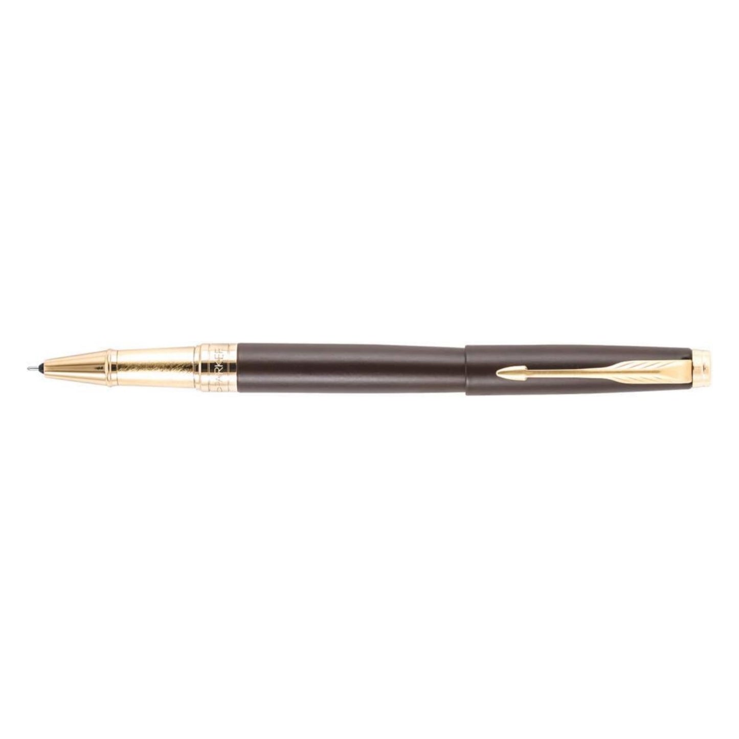 Parker Aster Matte Brown Gold Trim Roller Ball Pen