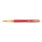 Parker Aster Matte Red Gold Trim Roller Ball Pen