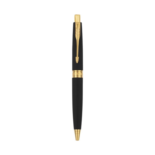 Parker Aster Matte Black Gold Trim Ball Pen