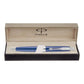 Parker Matte Blue Chrome Trim Ball Pen