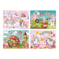 Ratna's 4 in 1 Unicorn Kingdom Jigsaw Puzzle for Kids | A Perfect Jigsaw Puzzle for Little Hands | 4 * 35 Pieces Jigsaw Puzzle