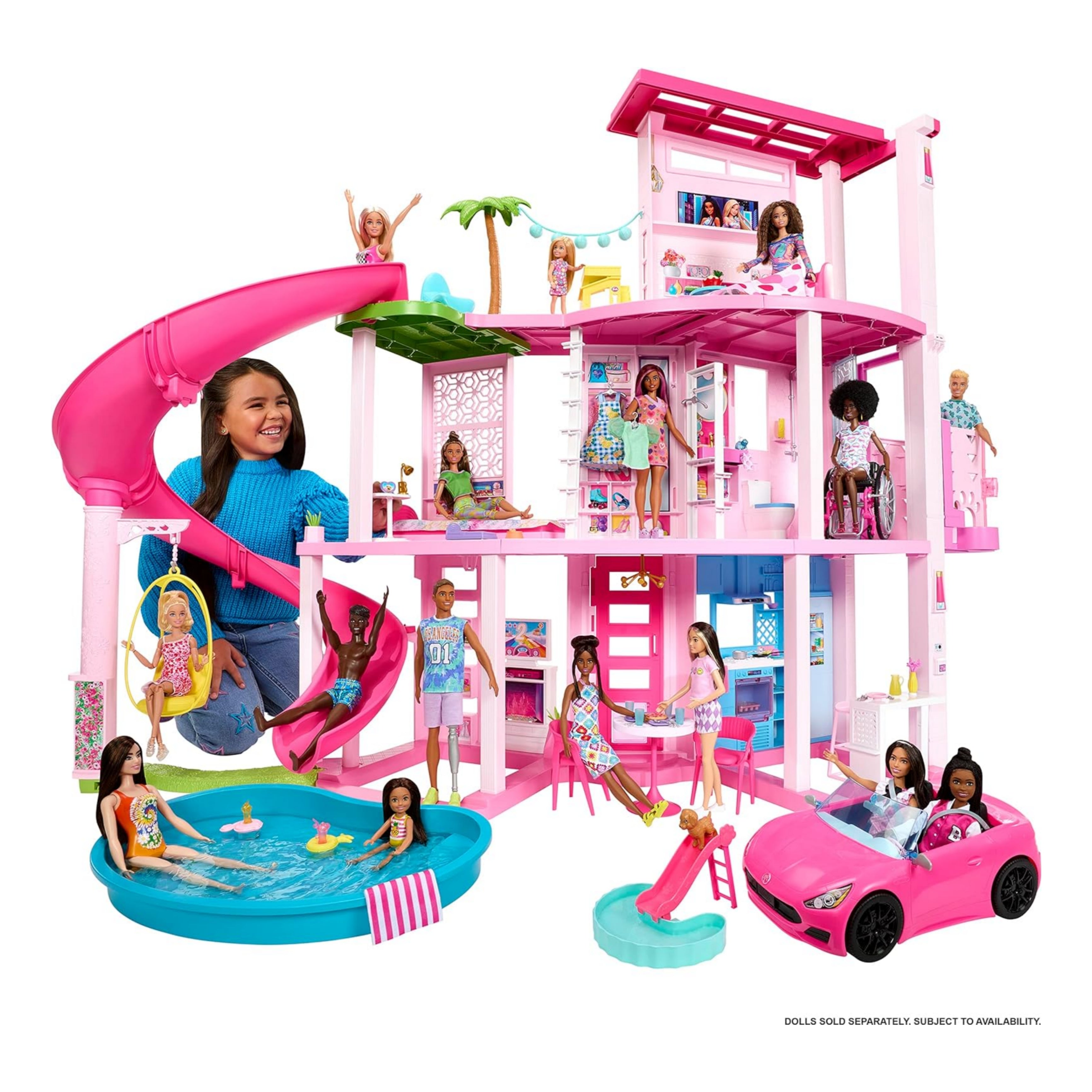 Barbie best sale set open