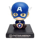 Captain America Bobblehead With Mobile Holder