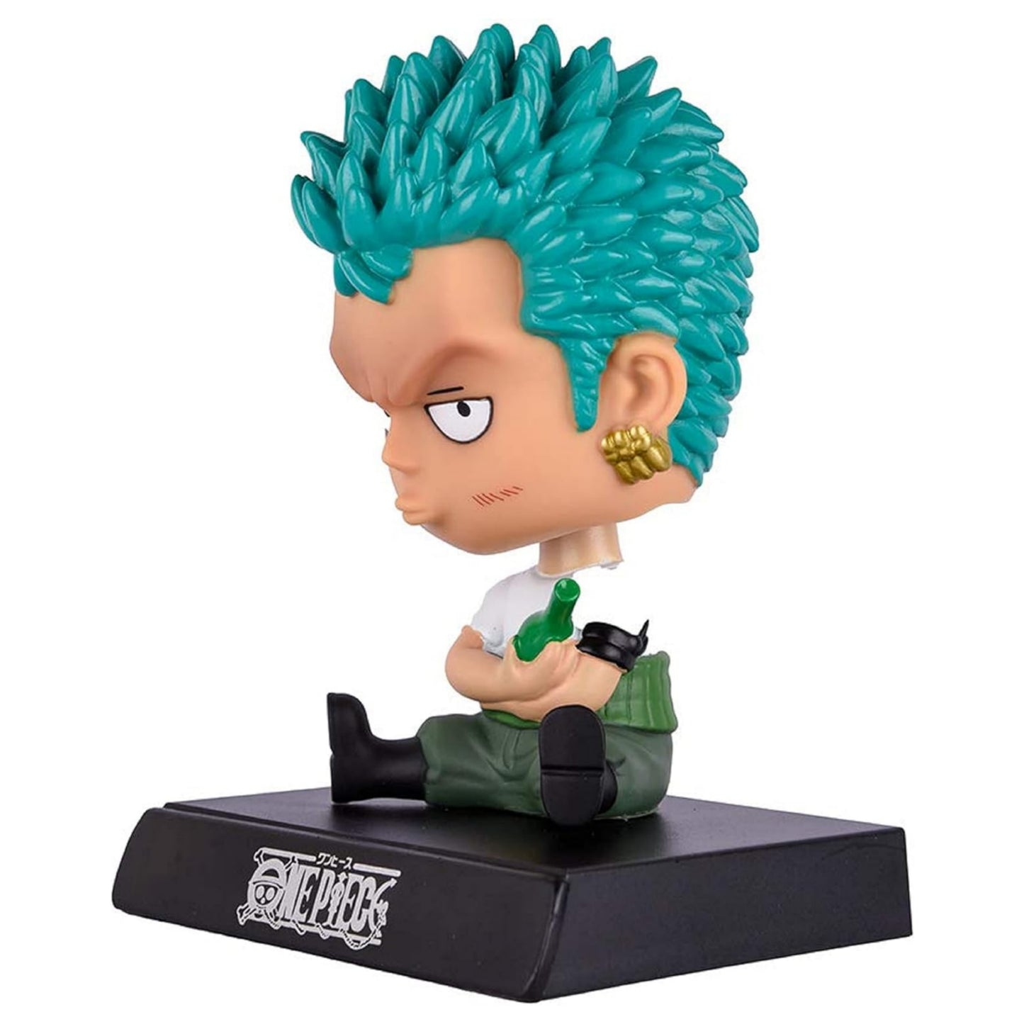 Roronoa Zoro Bobblehead With Mobile Holder