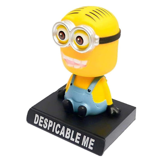 Minion Bobblehead With Mobile Holder