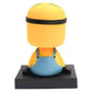 Minion Bobblehead With Mobile Holder