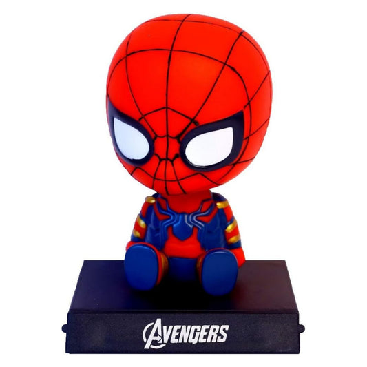 Spiderman Bobblehead With Mobile Holder