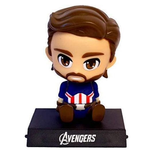 Captain America Bobblehead With Mobile Holder