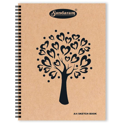 Sundaram Sketch Book Spiral Bound (Wiro) - 100 pages