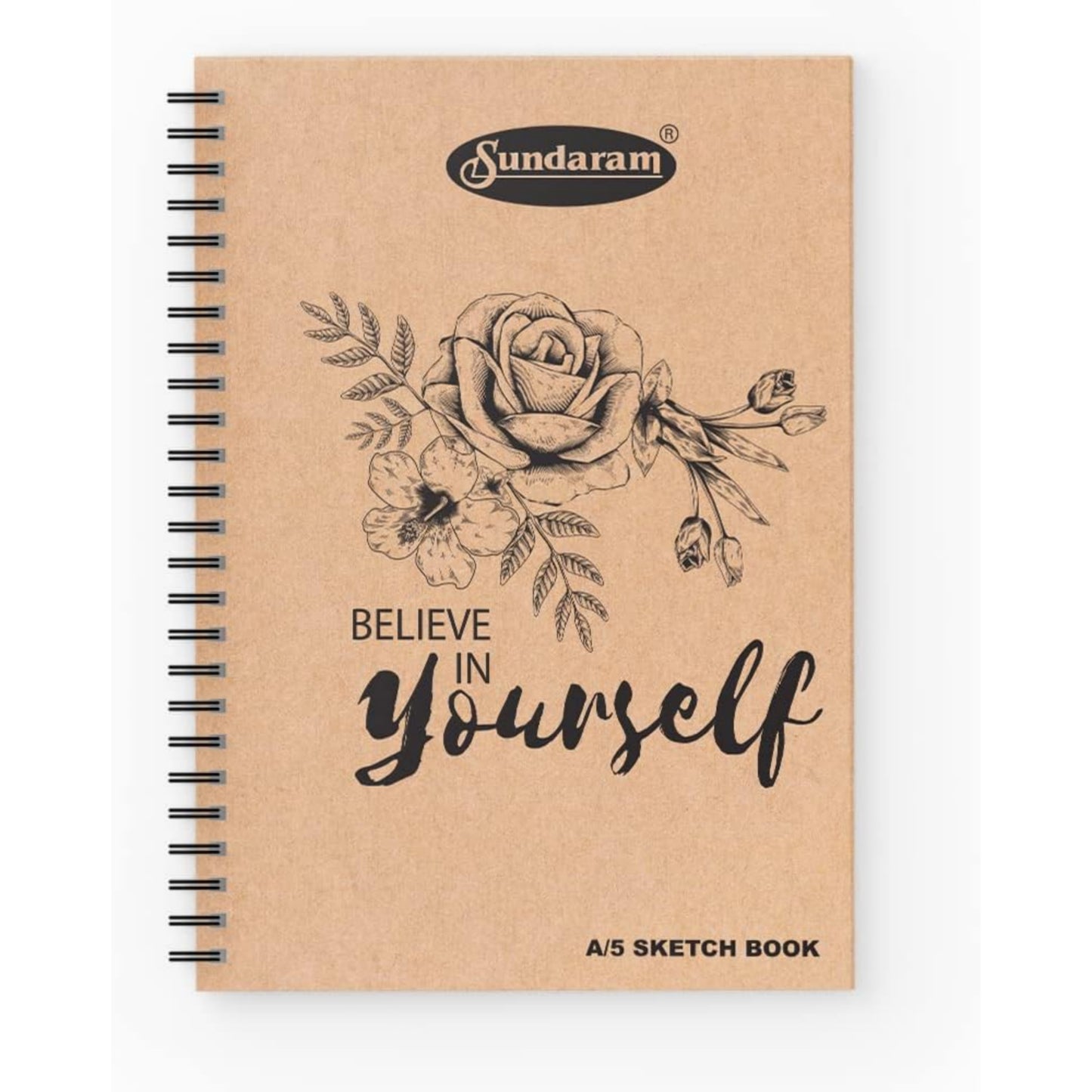 Sundaram Sketch Book Spiral Bound (Wiro) - 100 pages