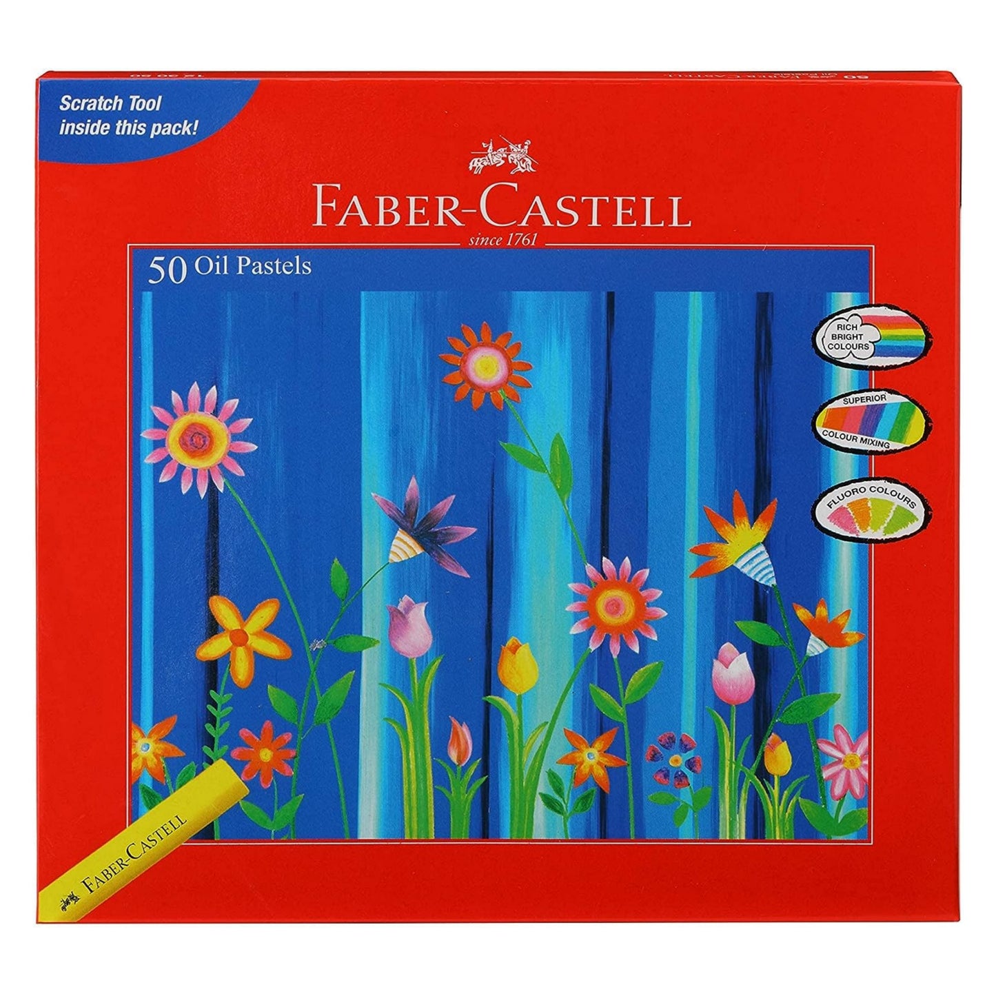 Faber-Castell Oil Pastels Pack Of 50