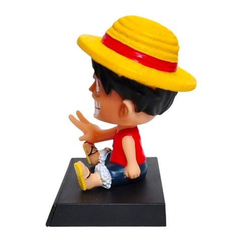 Monkey D Luffy Bobblehead With Mobile Holder