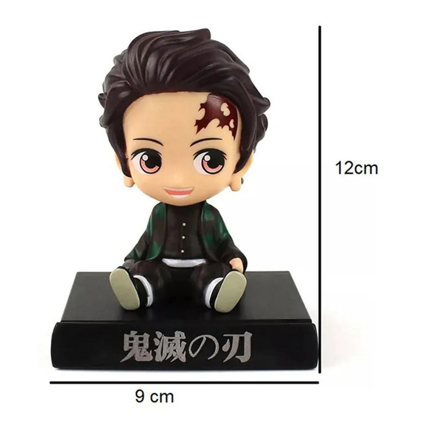 Tanjiro Demon Slayer Bobblehead With Mobile Holder