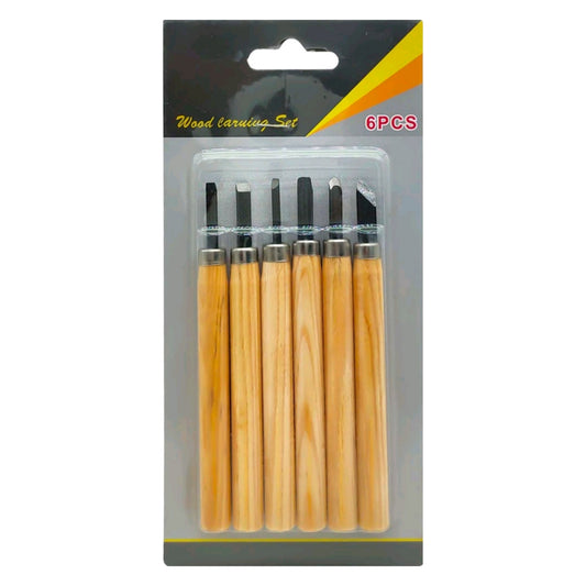 Wood Carving Tools 6 Pc's