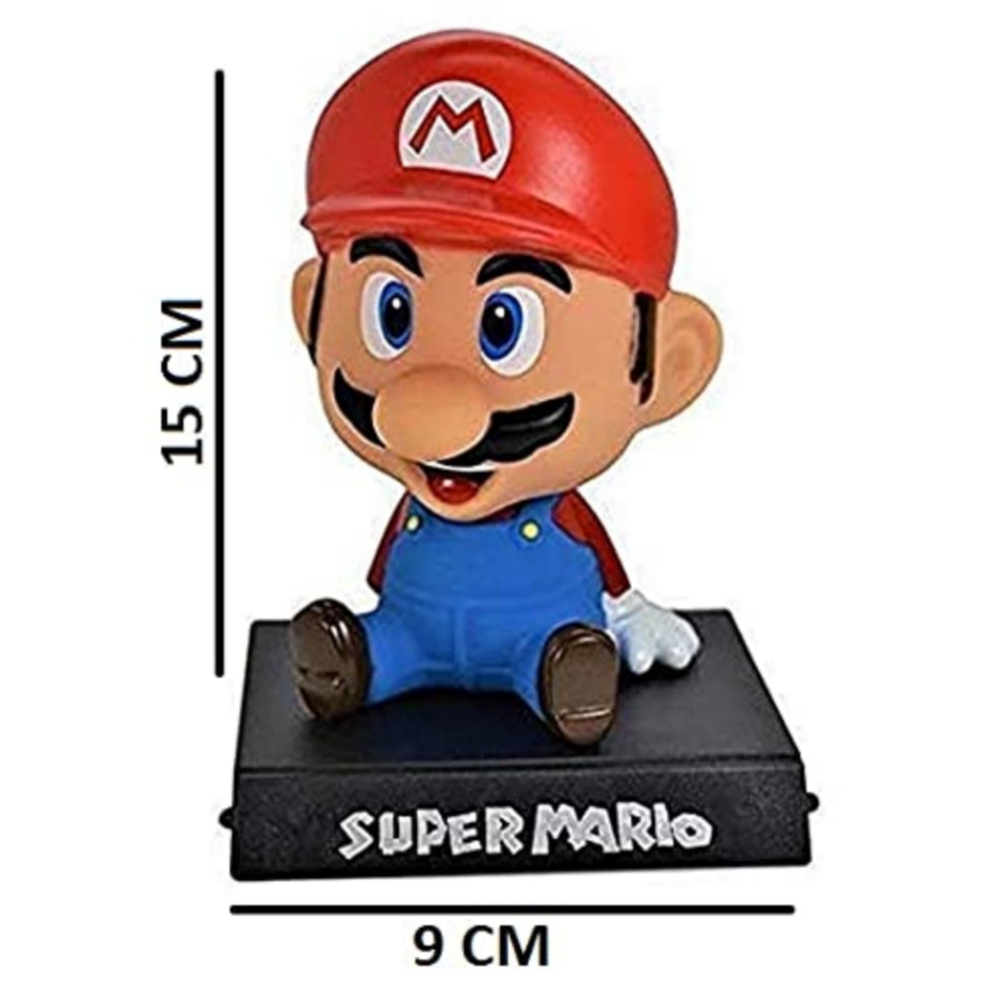 Super Mario Red Bobblehead With Mobile Holder