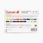 Camel Fluid Acrylic Colours 18 Shades of 50ml Multicolor