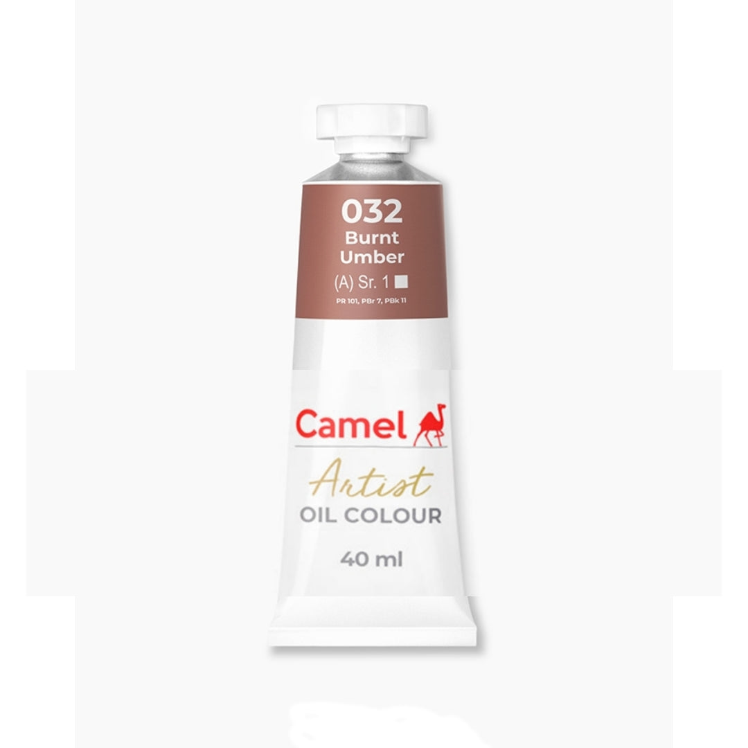 Camlin Camel Artist Oil Colours Individual Tubes 40ml