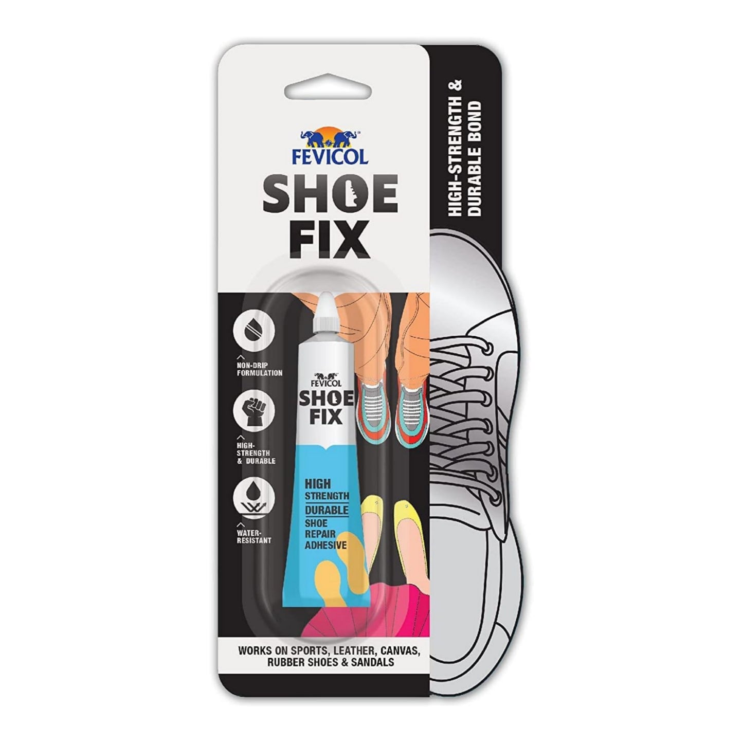 Pidilite Fevicol Shoefix High Strength Durable Shoe and Footwear Repair Adhesive 2 Grams