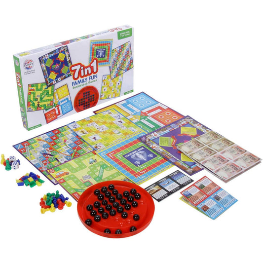 Ratna's 7 in 1 Family Board Game