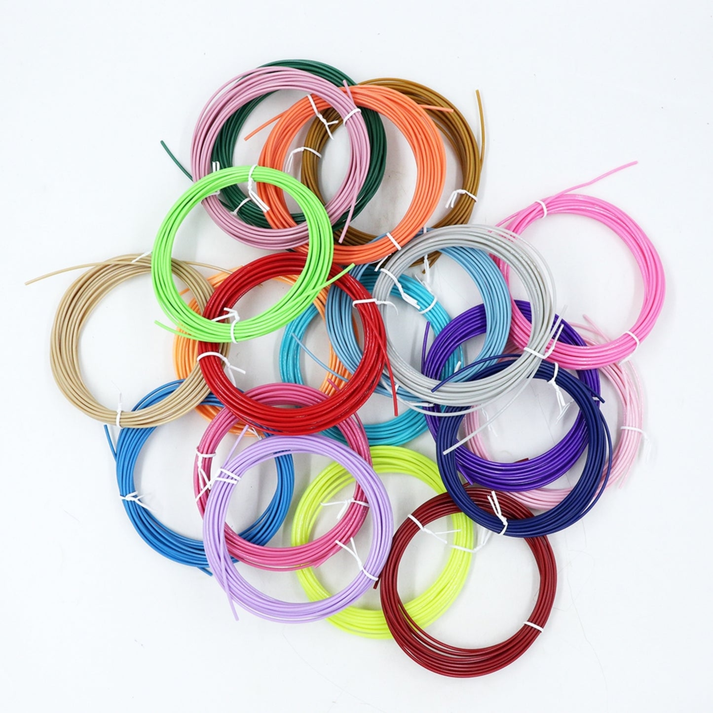 3D Pen Filament Refills 10 Colors x 5 mtr