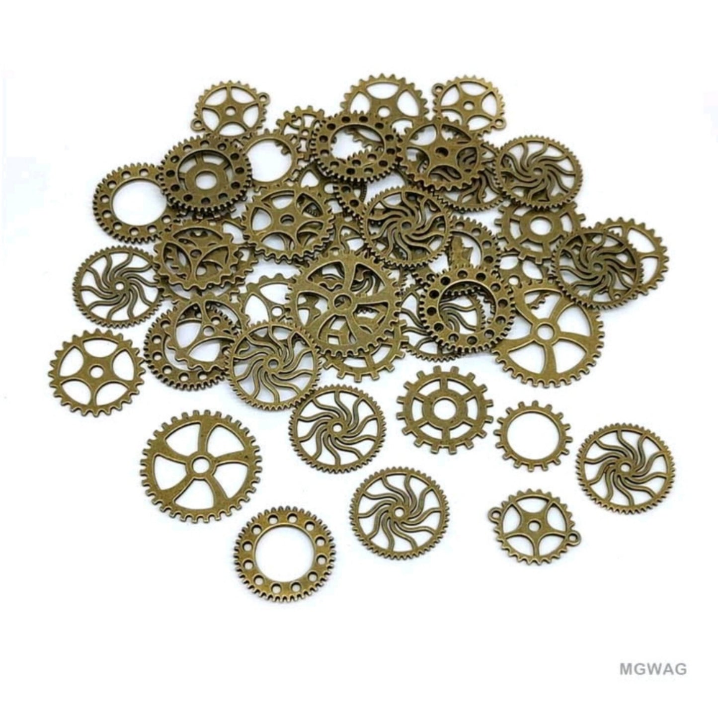 Metal Gears & Wheels Ancient Green - 100 Grams