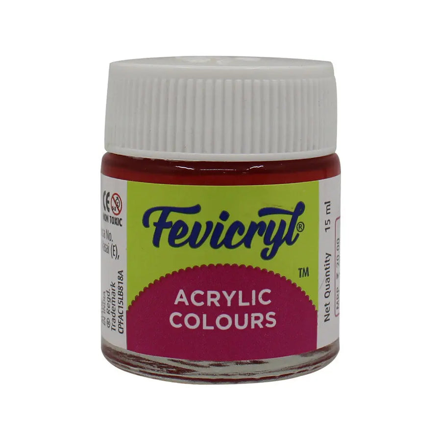 Pidilite Fevicryl Acrylic Colours - 15ml (Loose Colours)