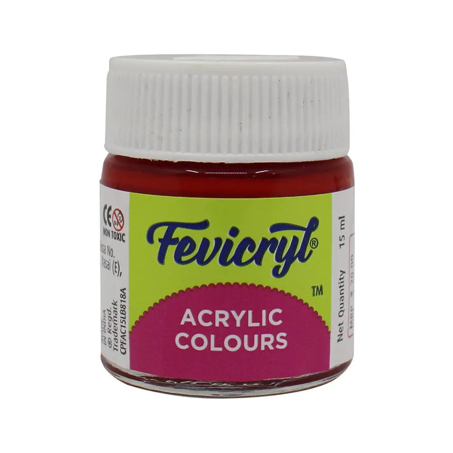 Pidilite Fevicryl Acrylic Colours - 15ml (Loose Colours)