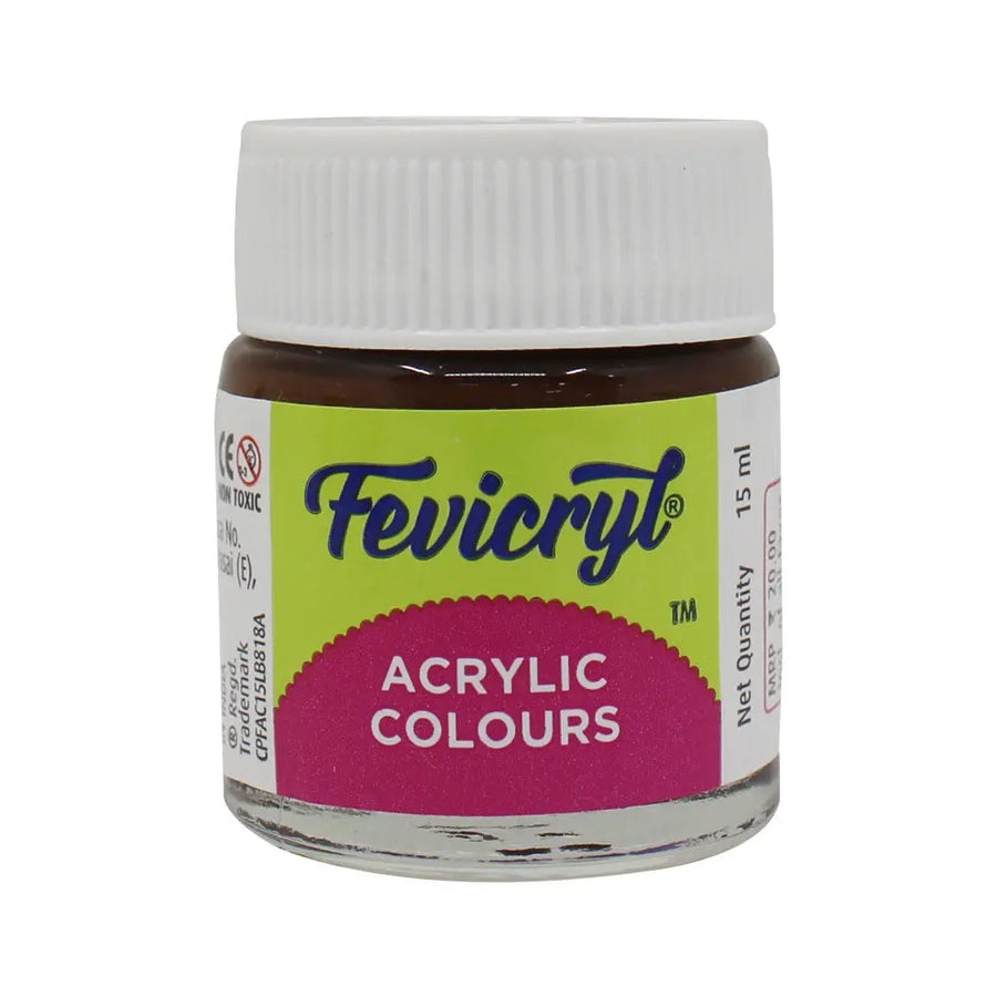 Pidilite Fevicryl Acrylic Colours - 15ml (Loose Colours)