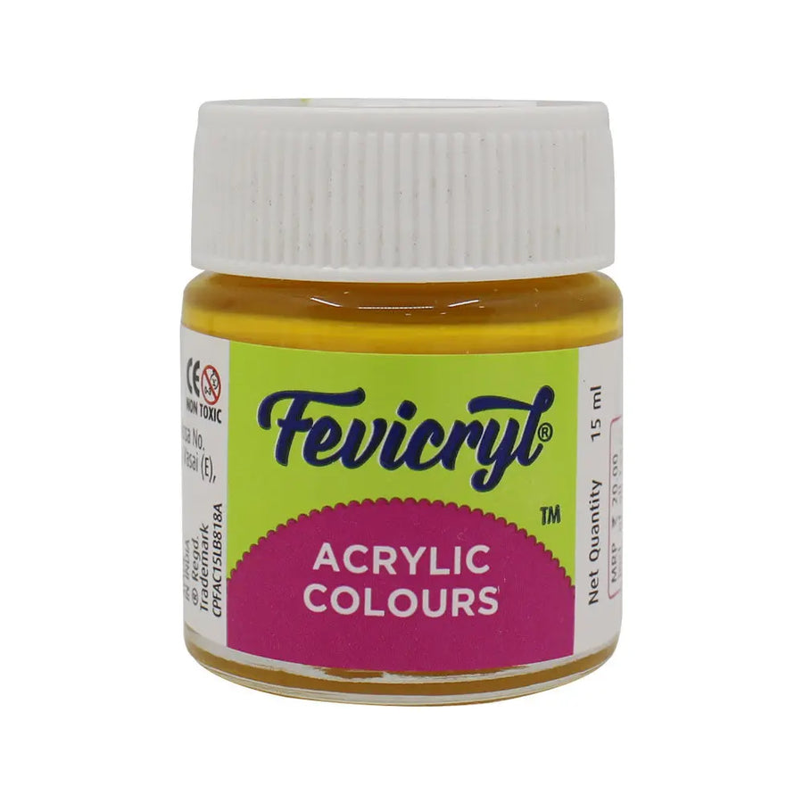 Pidilite Fevicryl Acrylic Colours - 15ml (Loose Colours)