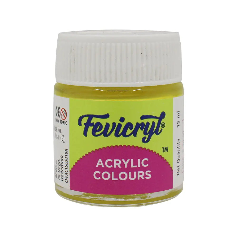 Pidilite Fevicryl Acrylic Colours - 15ml (Loose Colours)